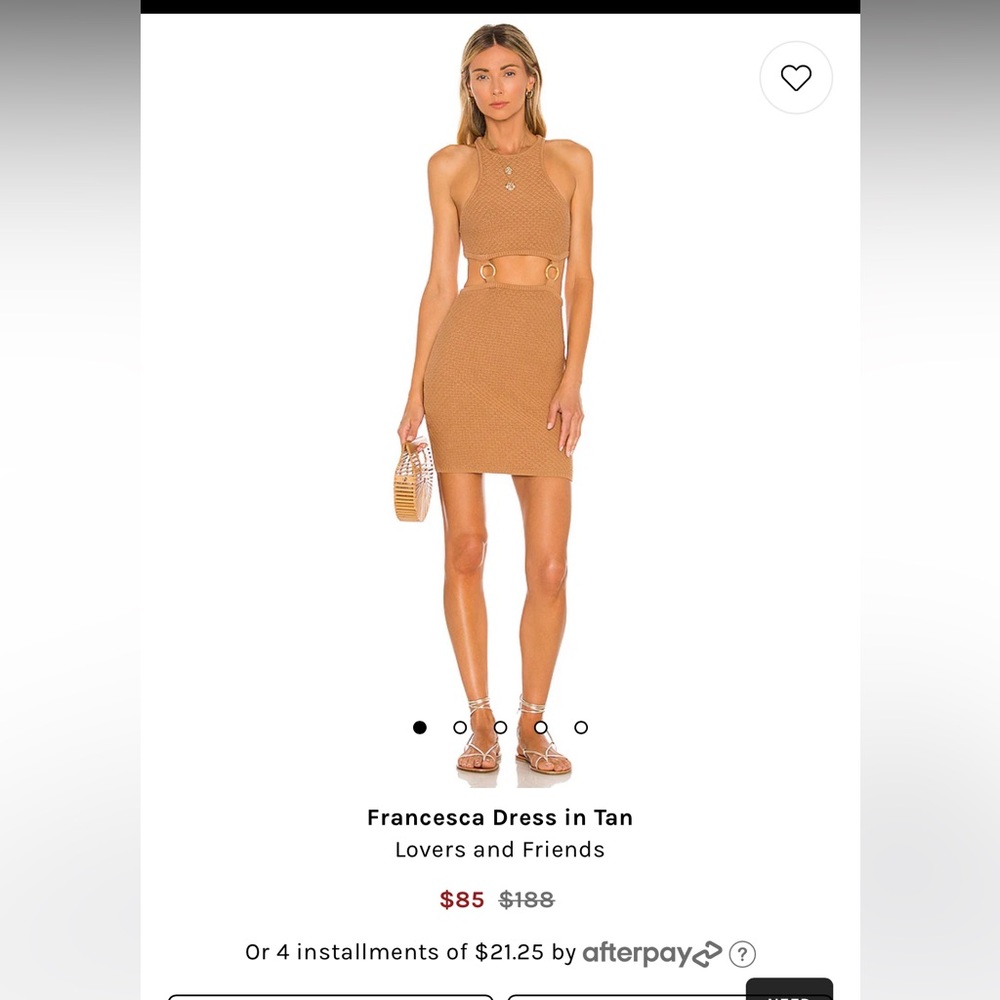 Knit mini dress